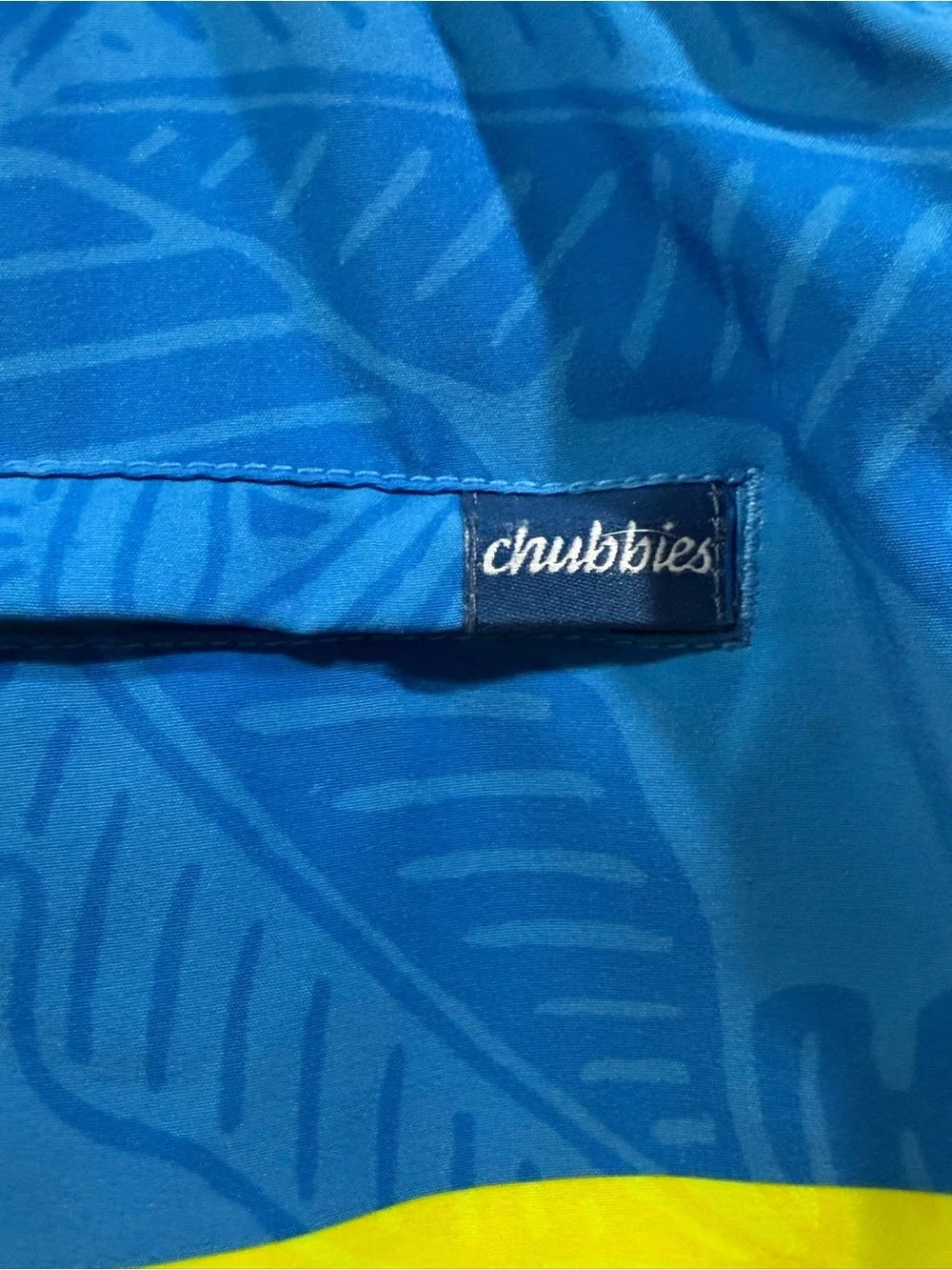 Chubbies The Squarely Circles Lined Swim Shorts‎ 5.5 Inseam Mens Size M Beach